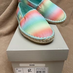 Nordstrom BP Rainbow Espadrille Size 9